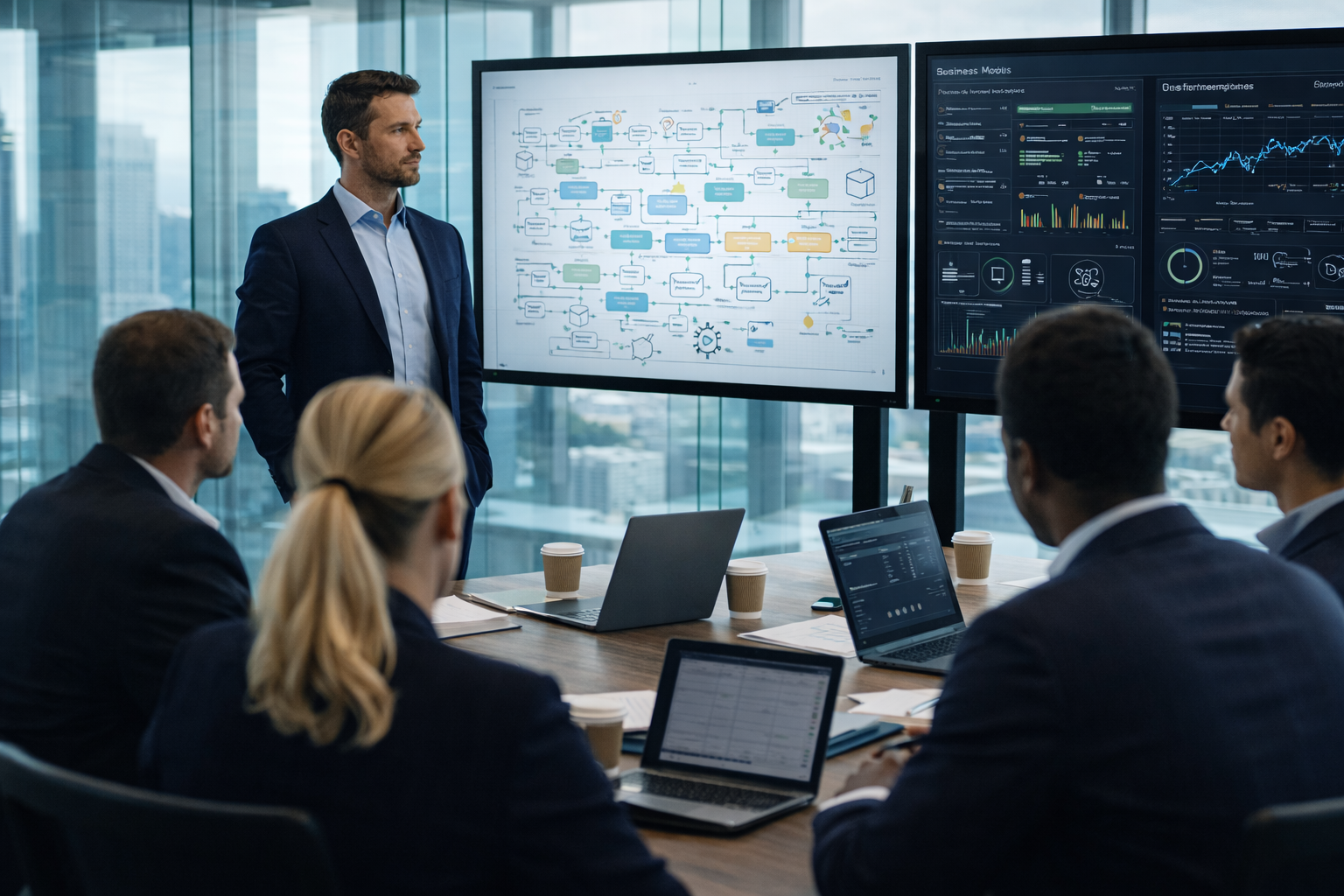 US mid-market B2B project leader turning complex digital transformation challenges into structured execution